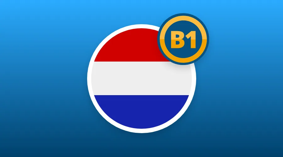 DUTCH B1 LEVEL AVAILABLE